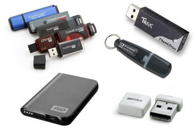 Flashdisks and Harddisks